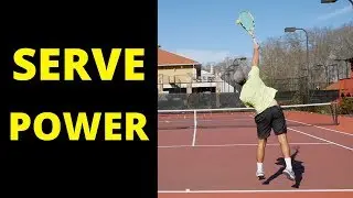 How To Increase Your Serve Power Effortlessly! Tennis Serve Speed Lesson
