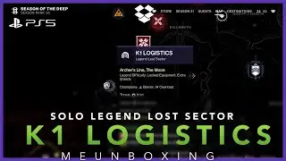 Solo LEGEND Lost Sector K1 Logistics  Warlock #destiny2 #season21
