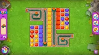 Gardenscapes level 10833 No Boosters Gameplay