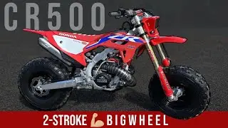 The HONDA CR500 Big Wheel Dirt Bike Is Alive 💪🏼