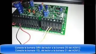 ¿Cómo configurar un ACM12 en un panel EVO192?