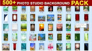Download 500+ Digital Photo Studio Backgrounds Pack | HD Frame Background Packs Download