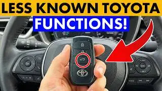 Toyota Key Fob Tricks And Hidden Features You NEVER Knew Existed