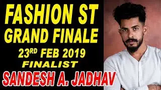 FashionST 2019 Grand finale finalist Mr. Sandesh Jadhav