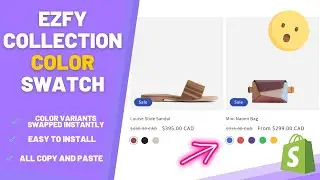 Add Color Swatches to Shopify Collections and Cards (No Apps)