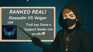 Kassadin Mid VS Veigar - Ranked reali - Platino (Parte 199)