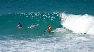 Cyclone Swell Fills In At Coolangatta - Gold Coast, Australia
