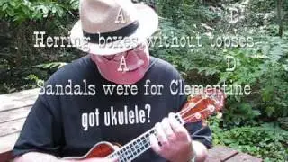 CLEMENTINE for the UKULELE - UKULELE LESSON / TUTORIAL by 