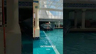 Safety at Sea crew safety drill. 🛳️