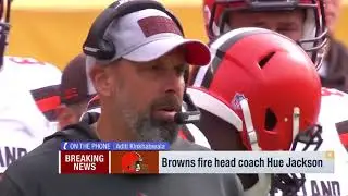 None of the coaching staff was notified of Hue Jackson s firing