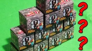 Minecraft Stone Series 2 Blind Box Opening Full Set Of 12 Boxes (Mini-figures)