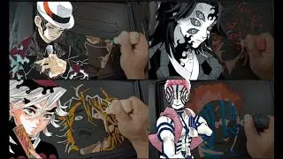 Muzan Kokushibou Douma Akaza - Ultimate Enemies ( Bonus: BLOOPERS ) Kimetsu no Yaiba Demon Slayer