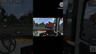 BUS SIMULATOR(MOD BUS)😌❤️&zwj;🔥 #volvo #gameplay #vlog  #driving #video #youtube #bus #1k #shorts #funny