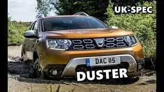 2018 Dacia Duster (UK Spec) Driving, Offroad, Exterior, Interior