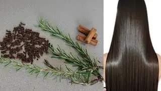 CÓMO HACER CRECER EL CABELLO  Y EVITAR LA CAÍDA DEL CABELLO/ROMERO, CLAVO DULCE Y CANELA