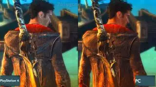 DmC: Devil May Cry - PS4 vs PC - Graphics Comparison [Screenshot Comparison]