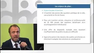 Présentation du Plan régional d’insertion pour la jeunesse des quartiers prioritaires (PRIJ)