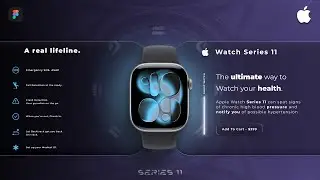 Sida loo sameeyo poster premium ah oo Apple-style ah Clean & Modern UI | Figma Tutorial