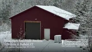 213 Acres of Vermont Land at Auction 🌲 Pond Frontage, Camp & Trails!