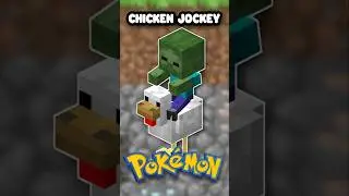 POKEMON X MINECRAFT PT.5 CHICKEN JOCKEY ⛏️ #pokemon #minecraft