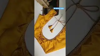 Wonderfull Blause Tiching 🧣 Design 🥰@Bk.fashion.tailor #wonderful #blouse #design #bk #fashion