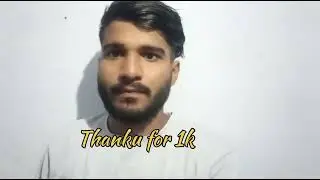 Thanku for 1k subscriber 😎 @arunvlogs20