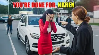 HOA Steals My Parking Spot Every Day — Until I Became Her Boss..