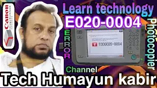 How to solve canon advance error code E020-0004 and the reason why the toner #canon #subscribe