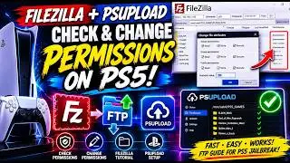 🔥 Fix PS5 File Permissions FAST! (PS5 Upload/FileZilla Tutorial)