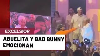 Bad Bunny invita a una abuelita al escenario y juntos disfrutan de &ldquo;La Casita&rdquo;