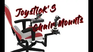 Flight simulation Joystick Throttle Hotas Chair Mount from Amazon EG STARTS brand