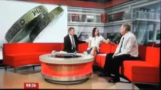 BBC Breakfast - coins in your cockup