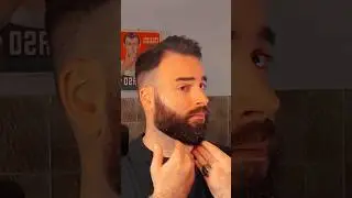 2 MONTH BEARD CUT | KING C GILLETTE TRIMMER #beard #barba #funnyshorts #beardcut #kingcgillette #fun