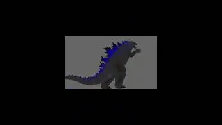 GODZILLA ATOMIC BREATH TEST (stick nodes) #godzilla #sticknodes #atomicbreath #breathe #gojira 