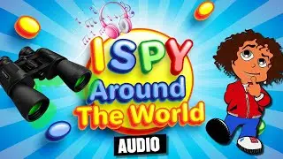 I Spy Around the World Song | Scrizzie Music |Children's Music and Educational Videos