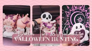Valloween Hunt Part 1 at Dollar Tree & Walmart: Creepy and Cute Gift/Decor Ideas!