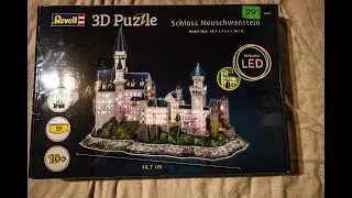 Castle Schloss Neuschwanstein - Revell  3d puzzle review