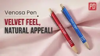 Write Smooth, Think Green | Venosa Velvet-Touch Bamboo Pen | Promo Direct