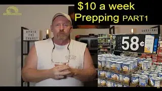 $10 Prepping in 2023. How to Build your Food Stockpile for only $10 a week PART 1