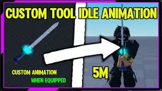 How to add idle Animation on your tool in Roblox Studio