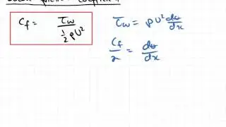 Drag and Friction Coefficients and Turbulent Boundary Layers | Fluid Mechanics