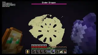 Satisfying One-Hit Ender Dragon Mace Kill