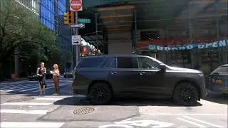 Heading Back Uptown In Manhattan