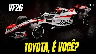 🚨 TOYOTA DOMINA PINTURA DA HAAS NA F1 2026! #formula1 #toyota