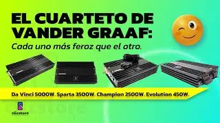 El cuarteto de Vander Graaf: Cada uno m&aacute;s feroz que el otro. Da Vinci. Sparta. Champion. Evolution.