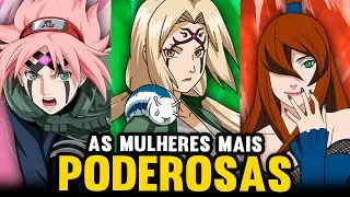 AS 10 MULHERES MAIS PODEROSAS DE NARUTO