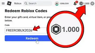 😱1,000 FREE ROBUX SECRET CODE LEAKED!!! *working*