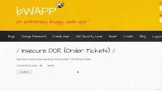 003 Ticket Price IDOR