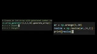 Introducing volcano module: Create an array in one line