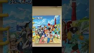 ASMR One Piece Journal Collage #asmrsounds #journal #scrapbooking #onepiece #strawhatcrew #collage